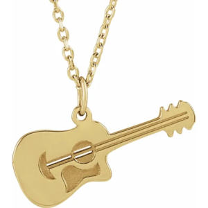 Looking for a thoughtful gift for a guitarist or music lover? This guitar pendant necklace is a great choice for birthdays, anniversaries, or graduation gifts. Its elegant yet creative design makes it a versatile piece that can be worn casually or as a statement accessory.