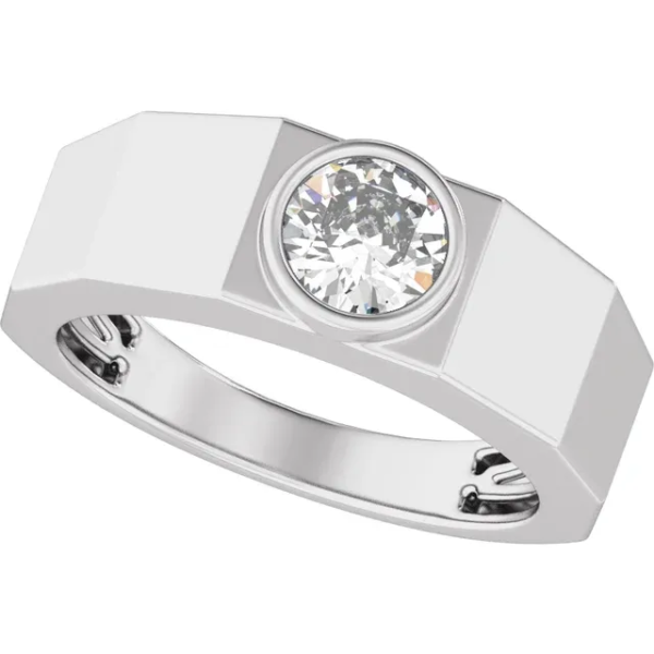 This 7mm round solitaire engagement ring mounting is the perfect base for classic custom designs. Crafted to fit a 7mm round stone, it offers elegant simplicity with full customization support and MOQ of just one piece.