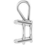 Shop 9mm solitaire pendant mounting with 4-prong setting. Custom small-batch production available with MOQ one piece. Secure your stone in style.
