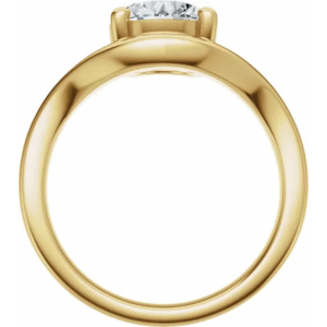 Customize your 10x8 mm oval engagement ring with our elegant solitaire setting. Ideal for lab diamonds, made to order with low MOQ and fine craftsmanship.