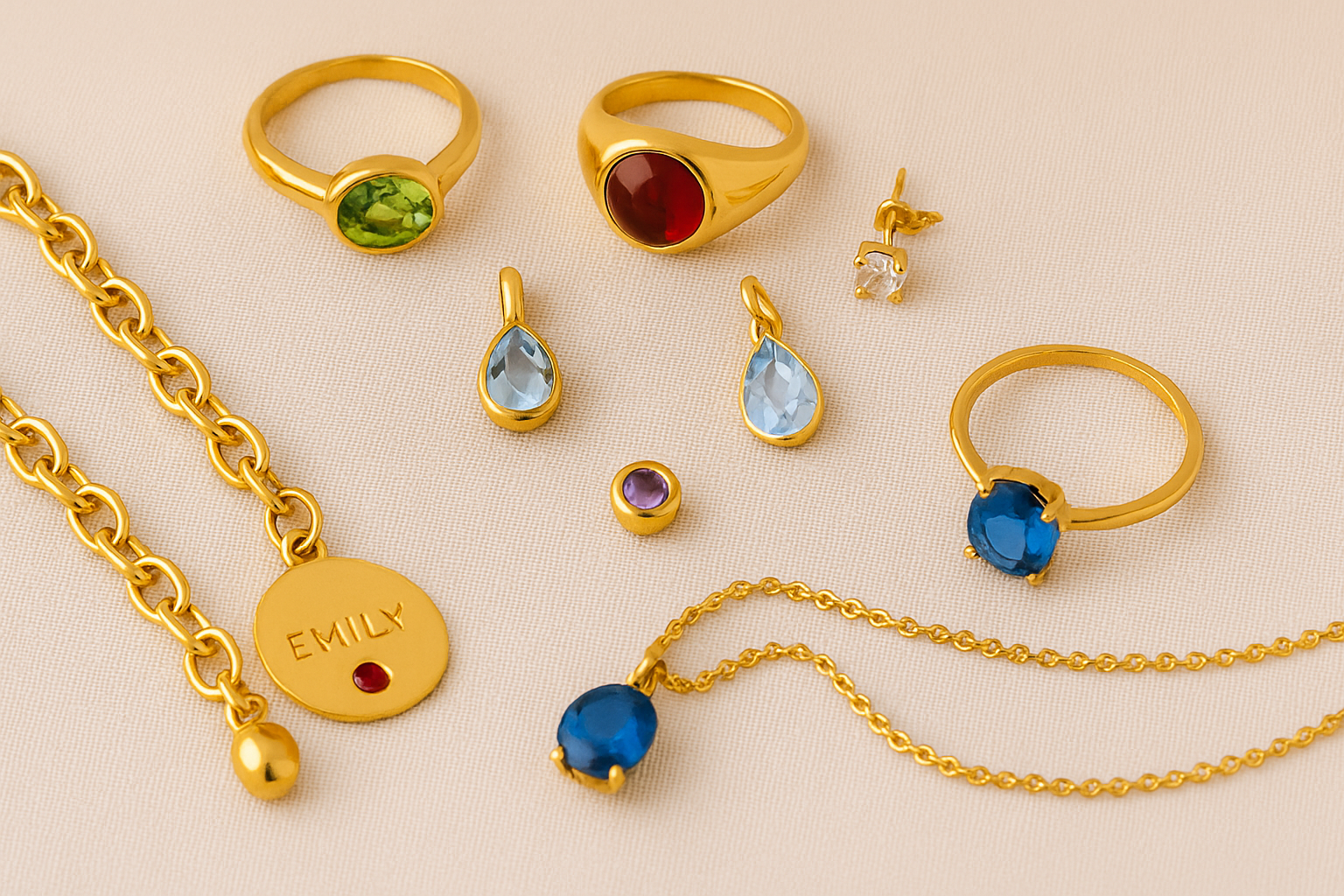 Personalized birthstone jewelry is not just a style—it’s a statement of meaning. As emotional storytelling becomes central to consumer choices, jewelry with personal symbolism will continue to rise in demand. For designers and retailers, now is the time to offer heartfelt, customized creations.