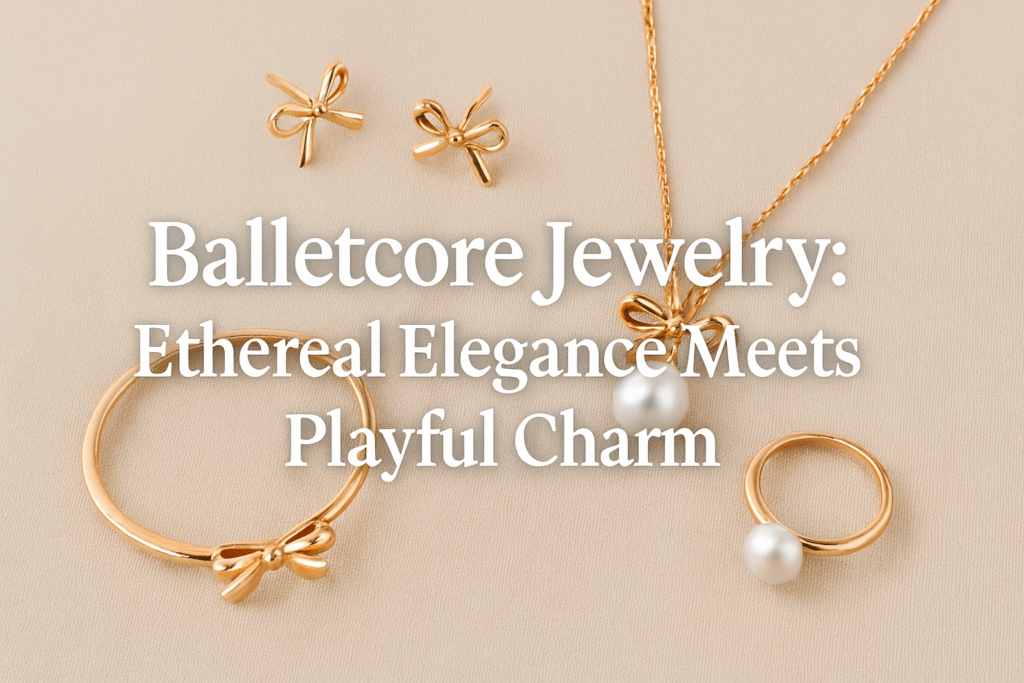 Discover the balletcore jewelry trend and how custom engagement rings manufacturers offer ribbon-inspired, blush-tone designs for romantic elegance.