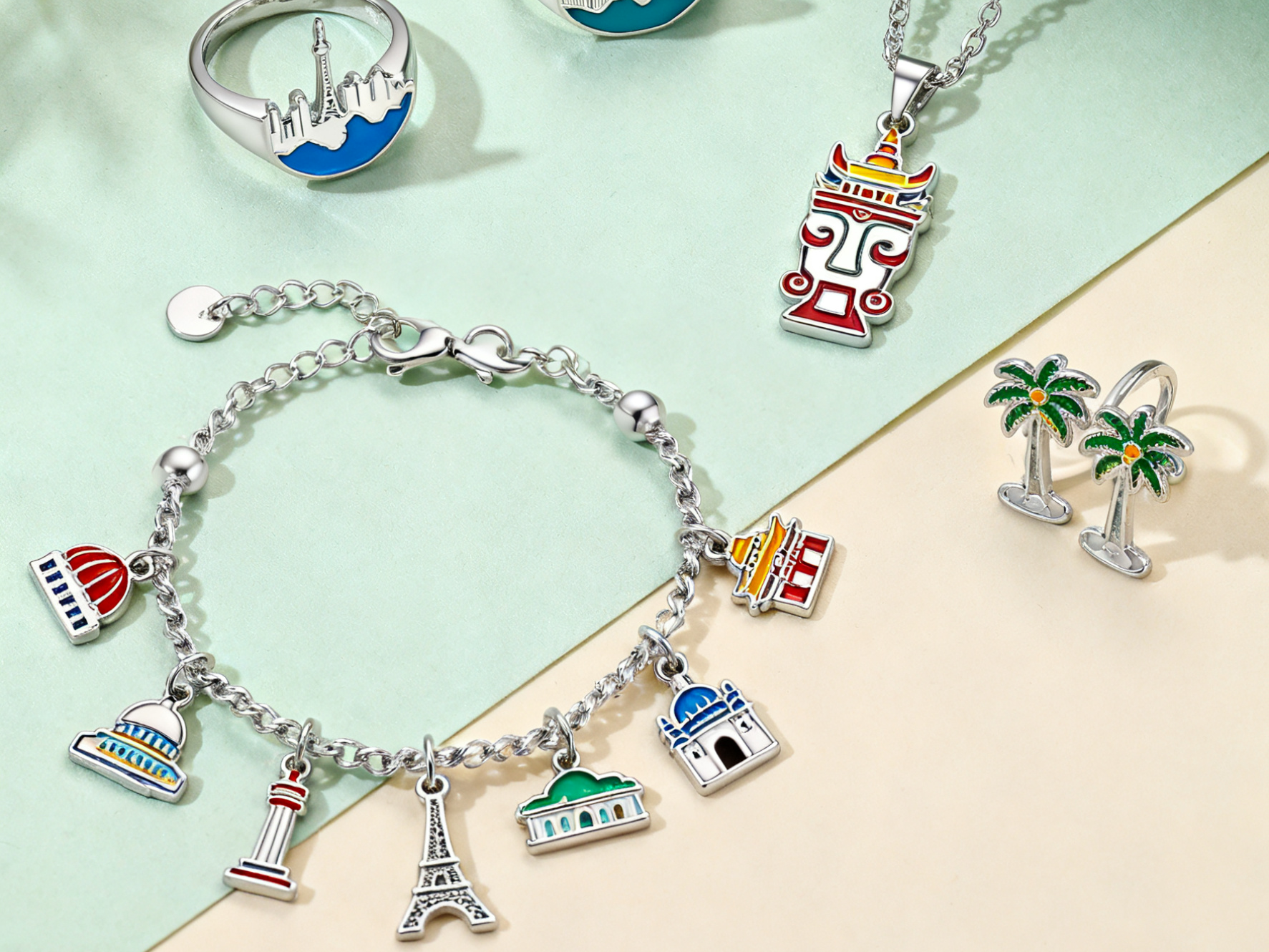 Every trip, every landmark, and every cultural encounter leaves an imprint on our hearts. With custom travel jewelry, you can carry these experiences with you, transforming memories into meaningful rings, necklaces, or bracelets that are truly one-of-a-kind.