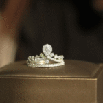 Custom Crown Lab Diamond Ring | Personalized Engagement Ring in Solid Gold or Platinum