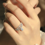 Custom Crown Lab Diamond Ring | Personalized Engagement Ring in Solid Gold or Platinum