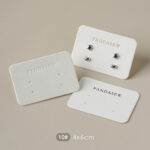 Logo customization is available to support brand identity in a subtle and controlled way. Your logo can be added to align with your brand’s visual language, whether minimal, modern, or classic. This custom logo jewelry display card is suitable for bulk orders, small batch production, and long-term brand packing use, making it flexible for both emerging designers and established jewelry businesses.