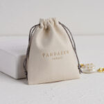 Available with custom logo printing, this pouch works perfectly for jewelry brands, studios, and boutiques. Suitable for retail packaging, gifting, and custom orders, it enhances brand presentation without overpowering the jewelry itself.