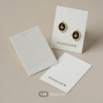 Logo customization is available to support brand identity in a subtle and controlled way. Your logo can be added to align with your brand’s visual language, whether minimal, modern, or classic. This custom logo jewelry display card is suitable for bulk orders, small batch production, and long-term brand packing use, making it flexible for both emerging designers and established jewelry businesses.