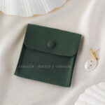 This custom logo jewelry pouch is created for jewelry brands, designers, and studios seeking dependable packaging solutions. It supports both small-batch and bulk orders, making it suitable for emerging brands as well as established businesses. Whether used as a primary packaging piece or as inner protection within a jewelry box, the pouch offers reliable storage and polished presentation. Its secure closure, refined texture, and customization flexibility make it a practical choice for long-term jewelry packaging strategies.