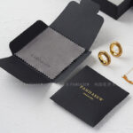 The pouch is designed to hold jewelry such as rings, necklaces, bracelets, and small accessories with ease. Its structure allows jewelry to remain protected from dust and surface contact while maintaining a neat appearance inside boxes or outer packaging. This custom logo jewelry pouch integrates smoothly into existing packing systems and works well as an inner layer for jewelry boxes, shipping packages, or retail presentation.