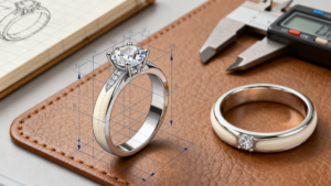 Why Lab-Grown Diamonds Fit Design-First Rings Lab-grown diamonds naturally complement design first engagement rings. Because they offer consistent quality and flexibility in size selection, designers can prioritize proportion rather than compromise due to availability or cost constraints. This allows the diamond to enhance the design rather than dominate it. Whether paired with 18K or 9K gold, lab-grown diamonds help maintain visual harmony while keeping the focus on form and craftsmanship.