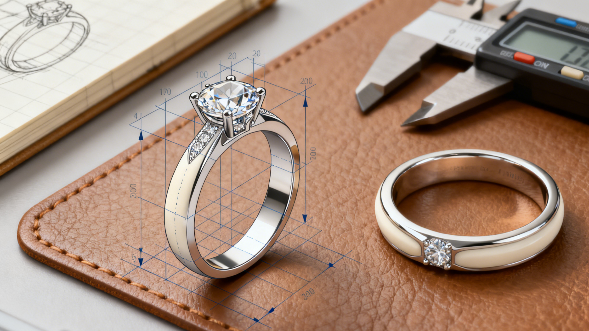 Why Lab-Grown Diamonds Fit Design-First Rings Lab-grown diamonds naturally complement design first engagement rings. Because they offer consistent quality and flexibility in size selection, designers can prioritize proportion rather than compromise due to availability or cost constraints. This allows the diamond to enhance the design rather than dominate it. Whether paired with 18K or 9K gold, lab-grown diamonds help maintain visual harmony while keeping the focus on form and craftsmanship.