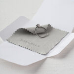 The pouch is designed to hold jewelry such as rings, necklaces, bracelets, and small accessories with ease. Its structure allows jewelry to remain protected from dust and surface contact while maintaining a neat appearance inside boxes or outer packaging. This custom logo jewelry pouch integrates smoothly into existing packing systems and works well as an inner layer for jewelry boxes, shipping packages, or retail presentation.