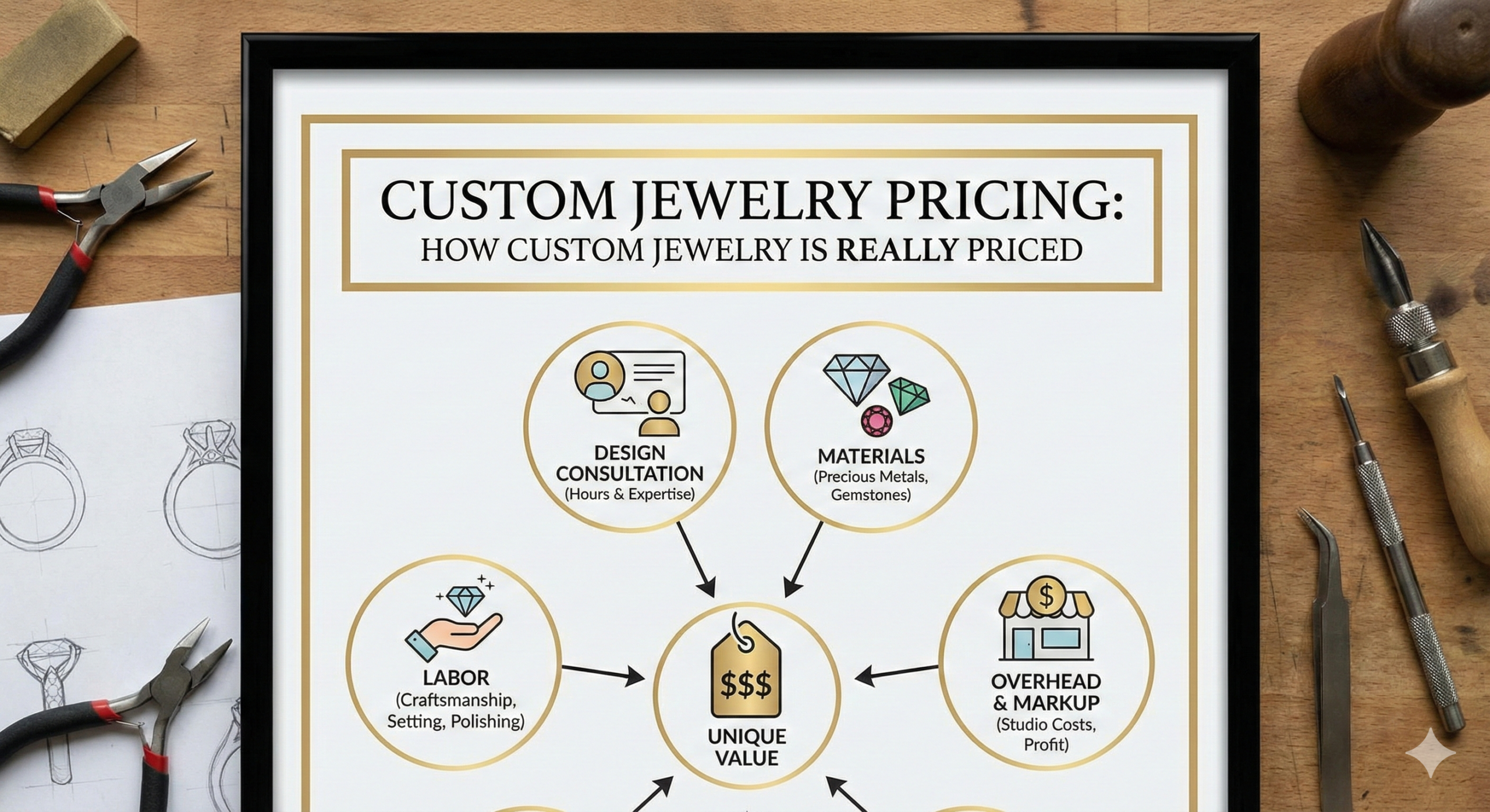 Custom Jewelry Pricing: How Custom Jewelry Is Really Priced