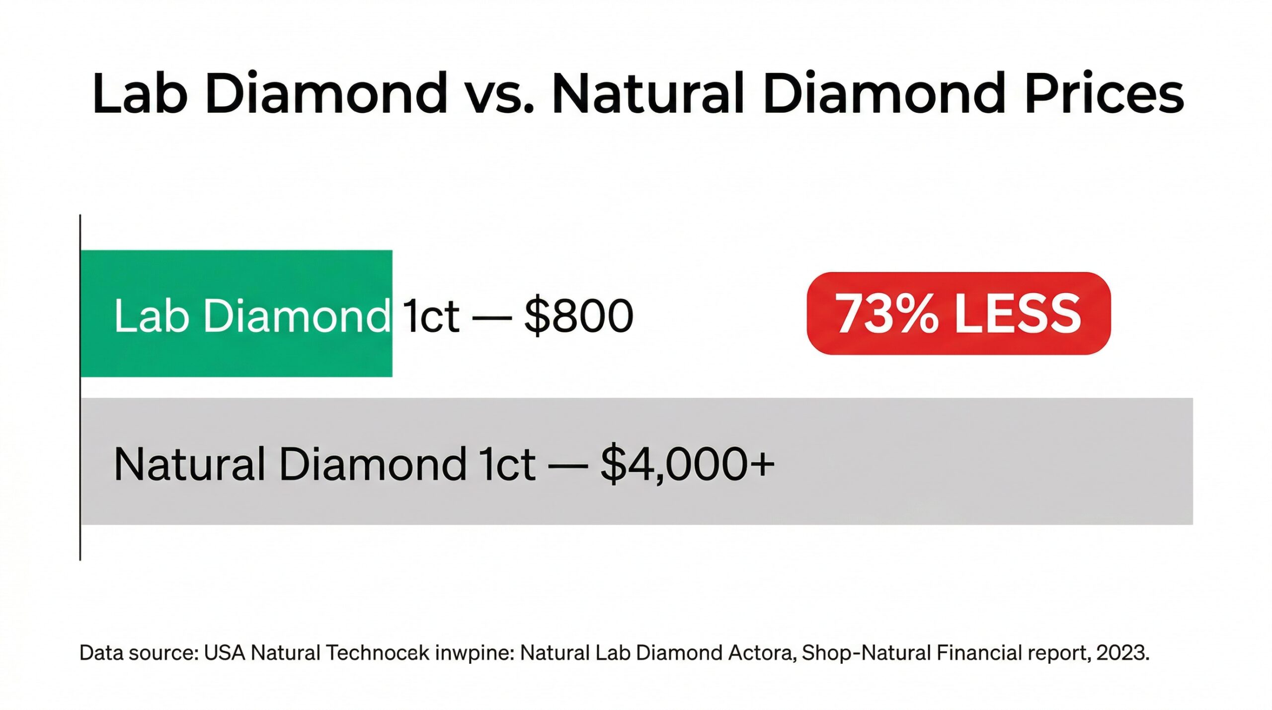 lab diamond vs natural diamond ring