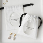 Custom Clear Canvas Pouch – Unique Jewelry Storage Bag - Image 2