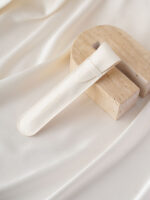 This custom microfiber slim pouch features a long design and a soft suede feel. It provides a secure and elegant solution for small item branding.