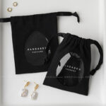 Custom Clear Canvas Pouch – Unique Jewelry Storage Bag - Image 3