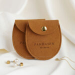 Custom Microfiber Saddle Pouch – Elegant Suede Jewelry Storage Bag - Image 7