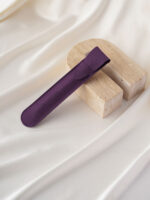 This custom microfiber slim pouch features a long design and a soft suede feel. It provides a secure and elegant solution for small item branding.