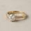 custom CAD design for 10K yellow gold natural diamond engagement ring — custom jewelry manufacturing photo 1