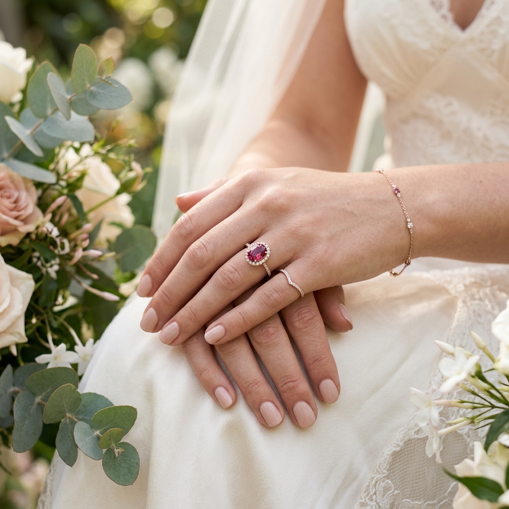OEM 9K rose gold spinel engagement ring manufacturer — Alpha Jewelry Blog… OEM 9K rose gold spinel engagement ring manufacturer — custom jewelry manufacturing photo 2