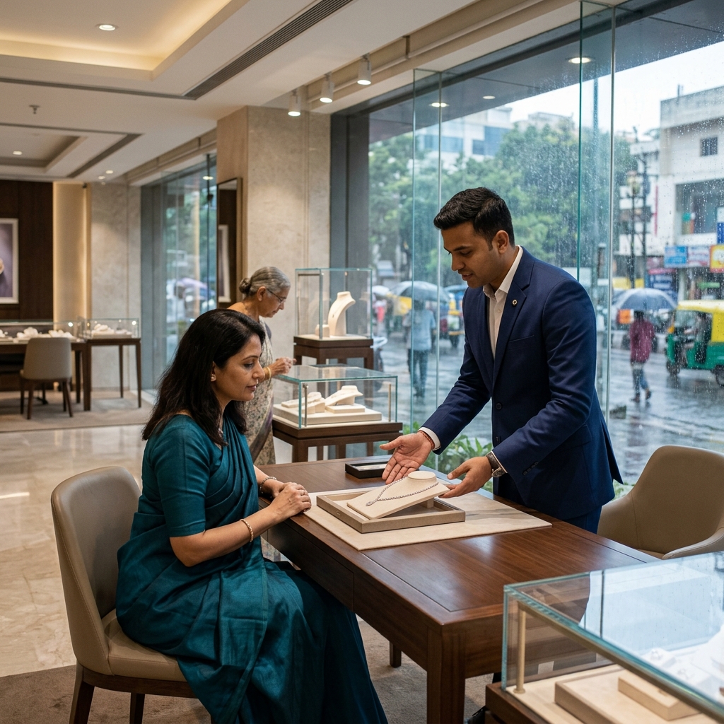 Jewelry Industry News: Weather Sales, Forevermark in Bengaluru — jewelry industry news editorial photo