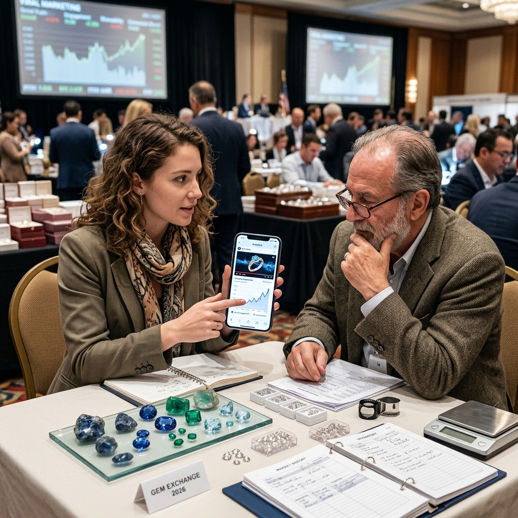 Jewelry Industry News: The Power of Viral Marketing in the Jewelry Industry The Power of Viral Marketing in the Jewelry Industry — jewelry industry news editorial photo