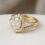 private label 9K yellow gold lab-grown diamond cocktail ring supplier — custom jewelry manufacturing photo 1