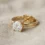 private label 9K yellow gold lab-grown diamond earring supplier — custom jewelry manufacturing photo 1