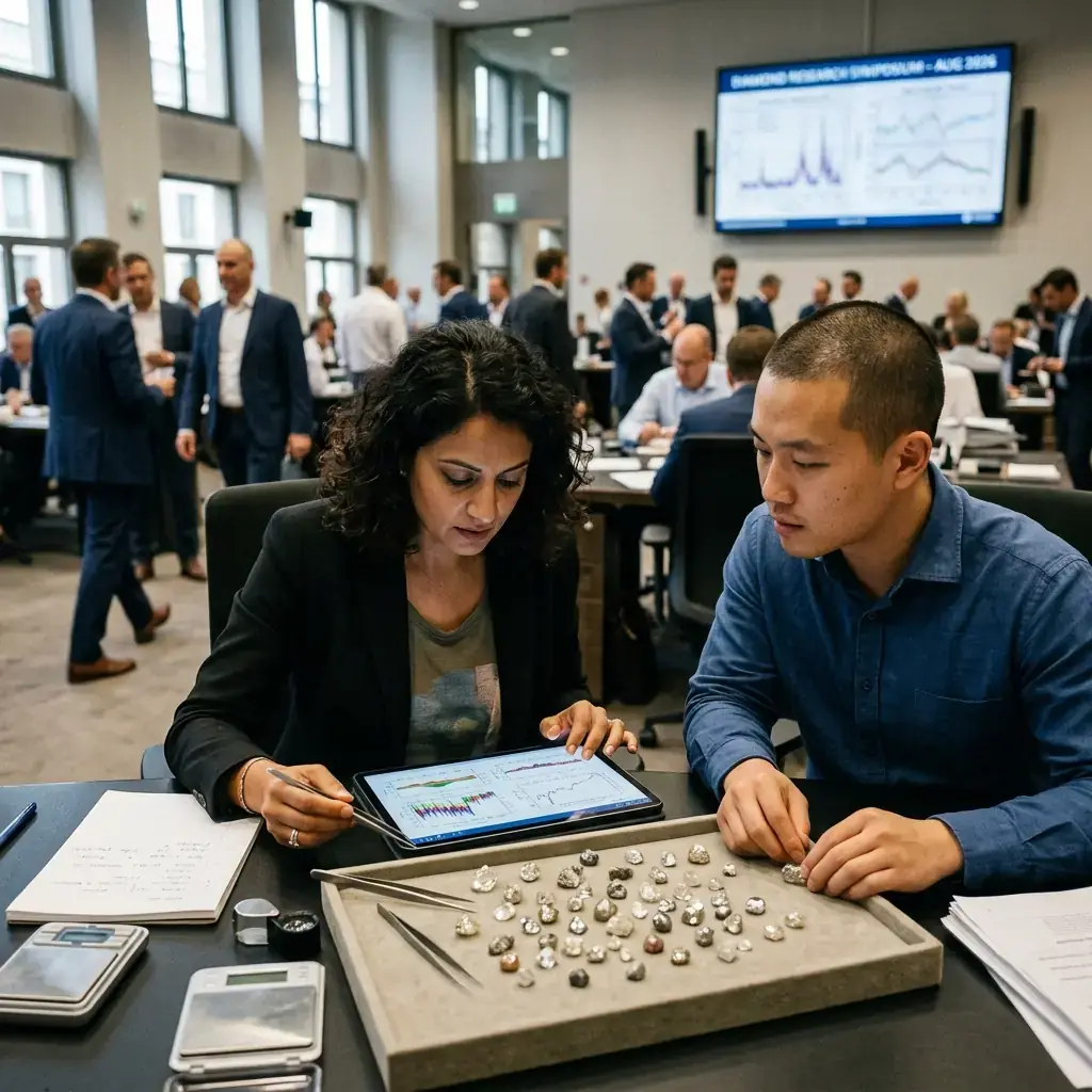 Diamond Research — Melting Experiments Yield Surprising Results — jewelry industry news editorial photo
