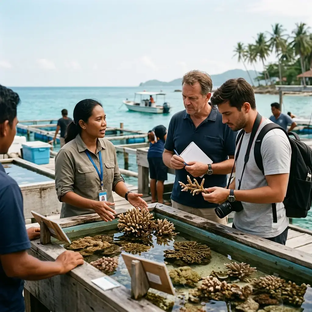 Coral Industry Case Study Highlights Path to Sustainable Growth — jewelry industry news editorial photo