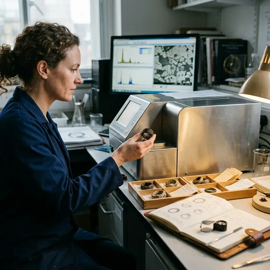 Ancient Greek Rings Reveal Meteoric Iron Craftsmanship — jewelry industry news editorial photo