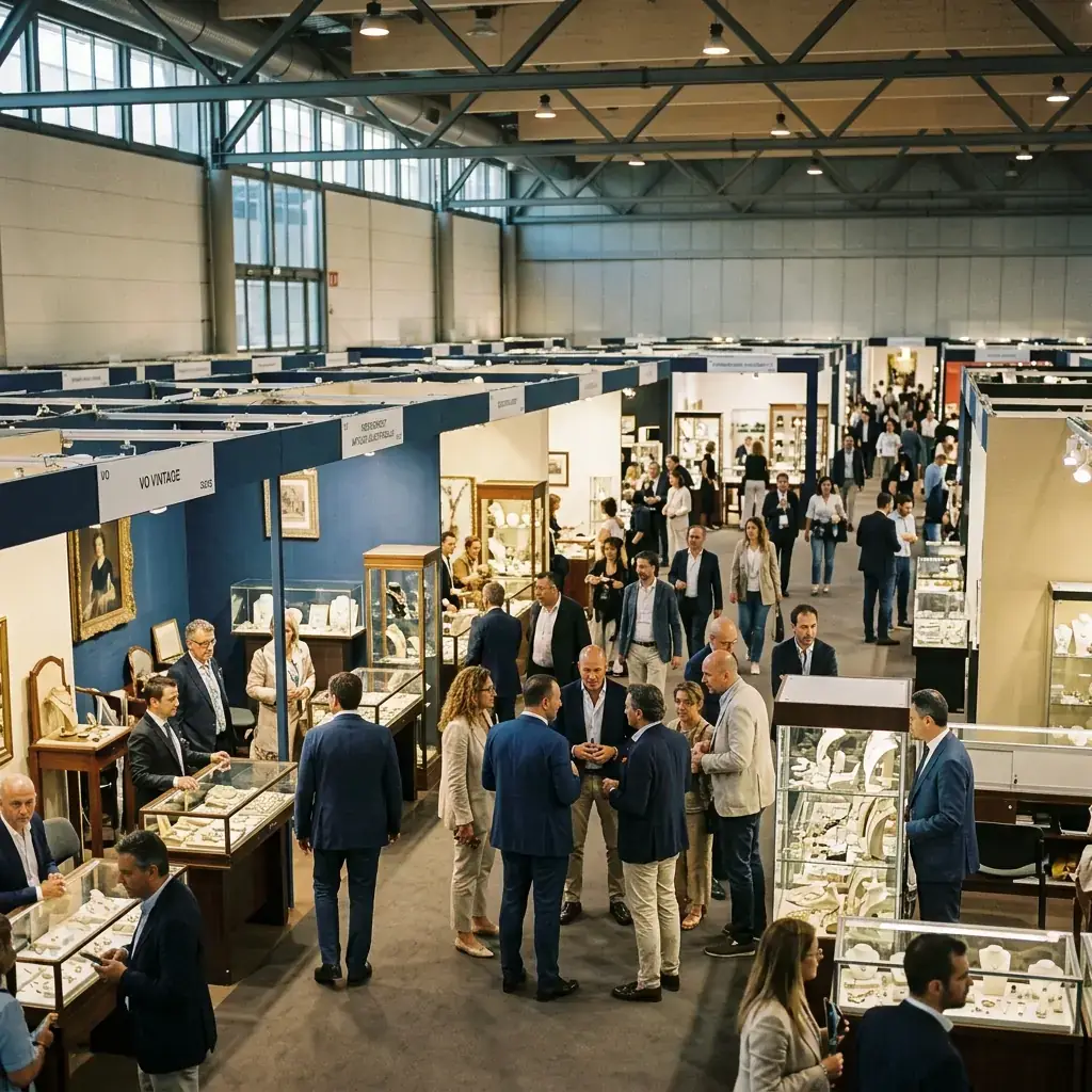 VO Vintage Expands at Vicenzaoro With 52 Dealers — jewelry industry news editorial photo