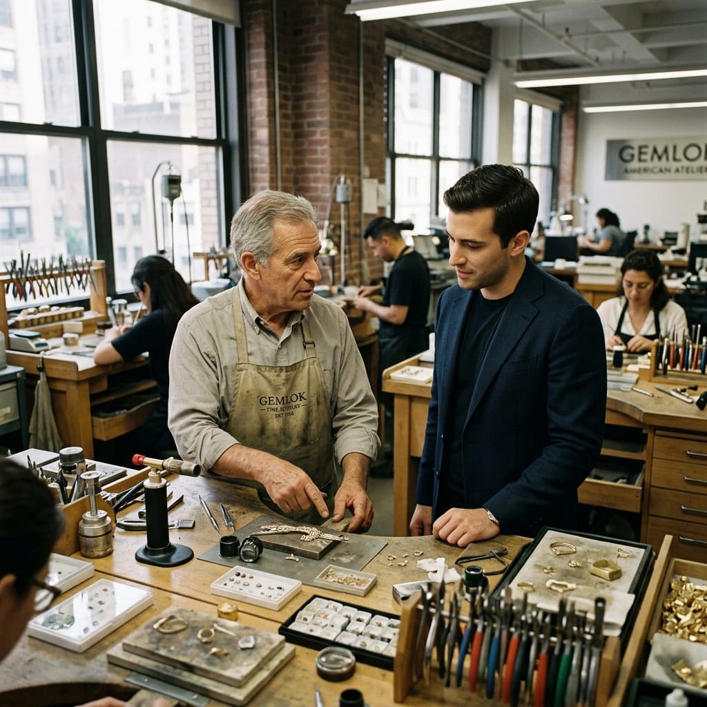 Sasha Primak Acquires Gemlok, Preserving an American Atelier — jewelry industry news editorial photo