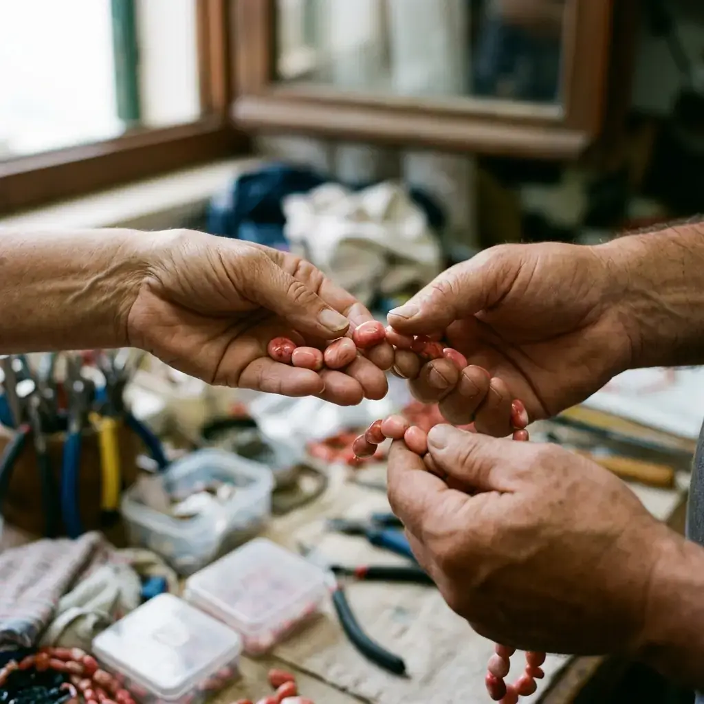 Jewelry Industry News: Coral Industry — Case Study Highlights Path to… Coral Industry — Case Study Highlights Path to Sustainability — jewelry industry news editorial photo