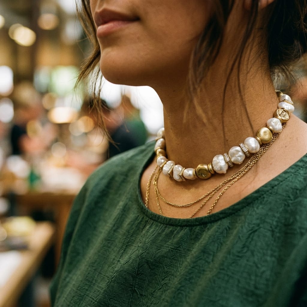 Jewelry Industry News: Karol G's Beck Jewels Choker Blends Multiple 2026 Trends Karol G's Beck Jewels Choker Blends Multiple 2026 Trends — jewelry industry news editorial photo