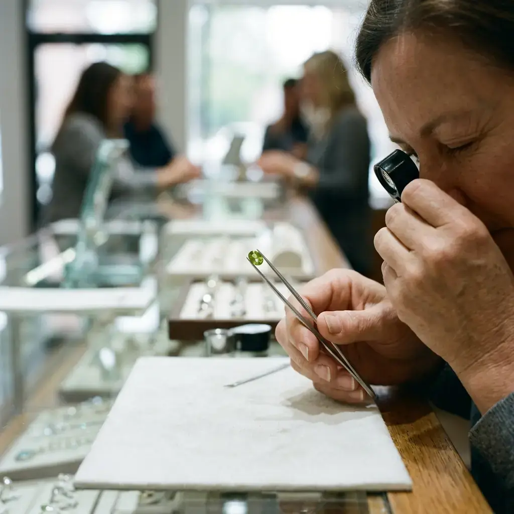 Instore Reveals August Gem Quiz Answer — jewelry industry news editorial photo
