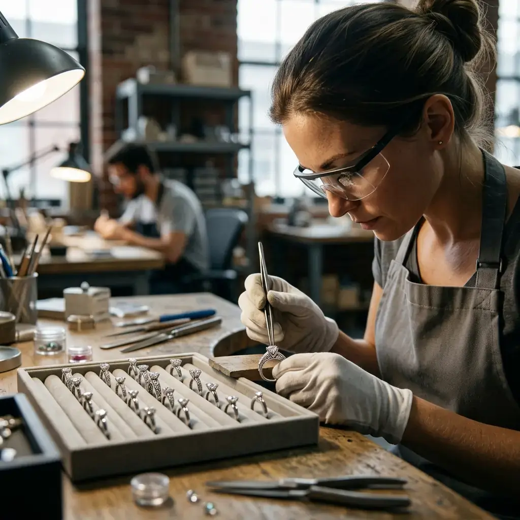Jewelry Industry News: Ring Concierge Creates 20 Engagement Rings for TV Series Ring Concierge Creates 20 Engagement Rings for TV Series — jewelry industry news editorial photo