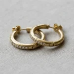 custom brass hoop earrings casting manufacturer — custom jewelry manufacturing photo 1
