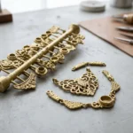 custom brass necklace casting manufacturer — custom jewelry manufacturing photo 1