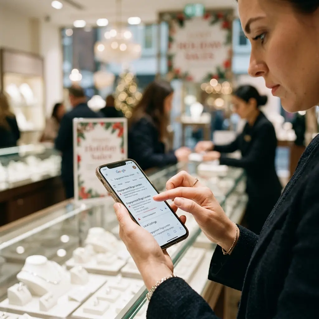 The Local Listings Leak Costing Holiday Sales — jewelry industry news editorial photo