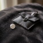 Loose white memorial diamond with keepsake pouch — ashes to diamond service