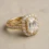 OEM 10K yellow gold lab-grown diamond cocktail ring manufacturer — custom jewelry manufacturing photo 1