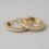 OEM 10K yellow gold lab-grown diamond hoop earrings manufacturer — custom jewelry manufacturing photo 1