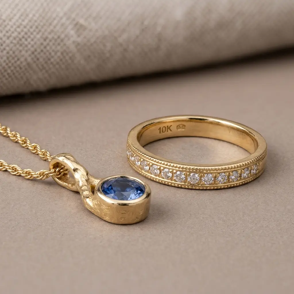 10k gold jewelry manufacturer — custom jewelry manufacturing photo 1