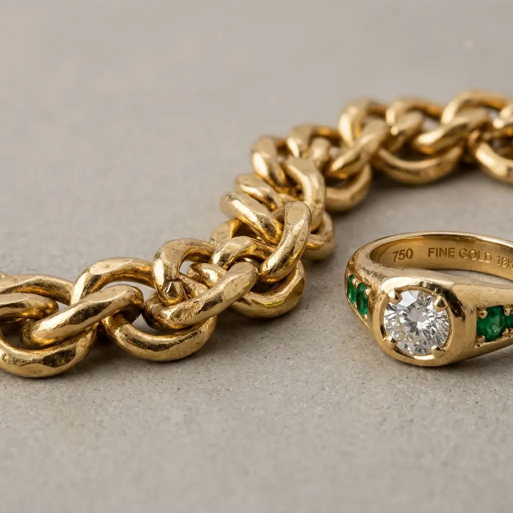 18k gold jewelry manufacturer — custom jewelry manufacturing photo
