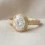 custom 10K yellow gold lab-grown diamond custom ring — custom jewelry manufacturing photo 1