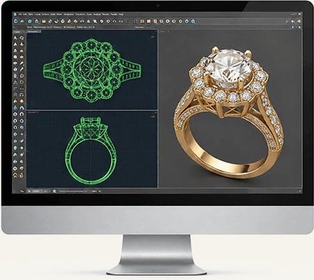 CAD/CAM jewelry design
