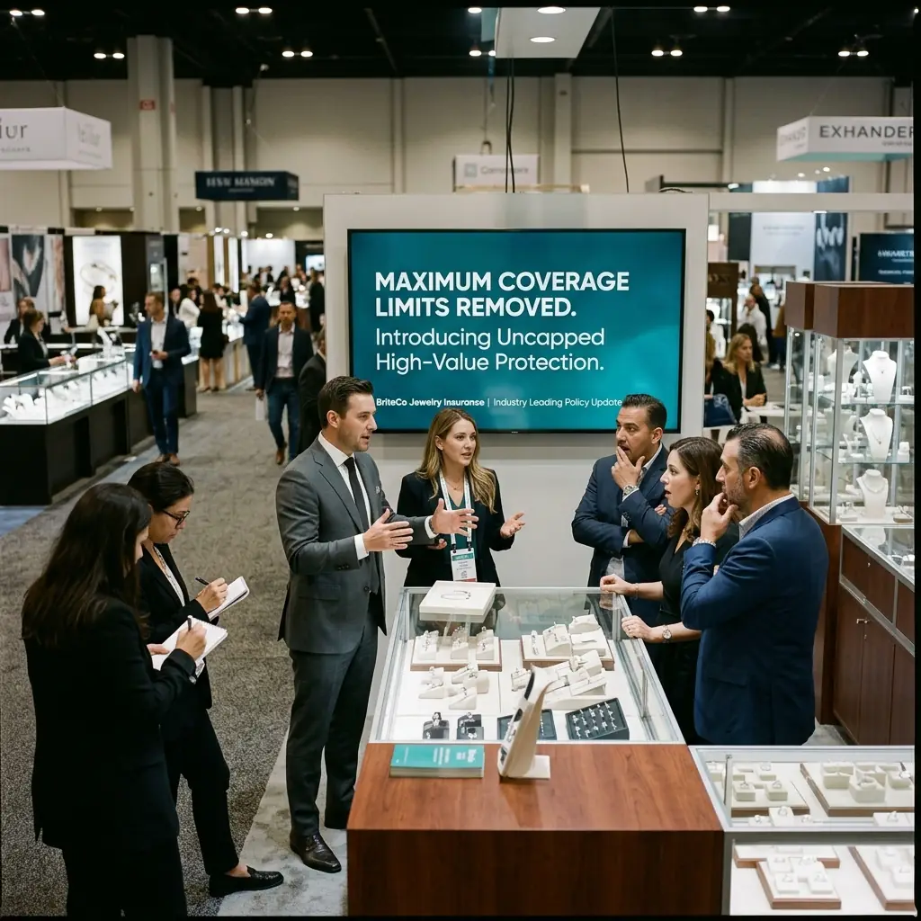 BriteCo Removes Maximum Coverage Limits — jewelry industry news editorial photo